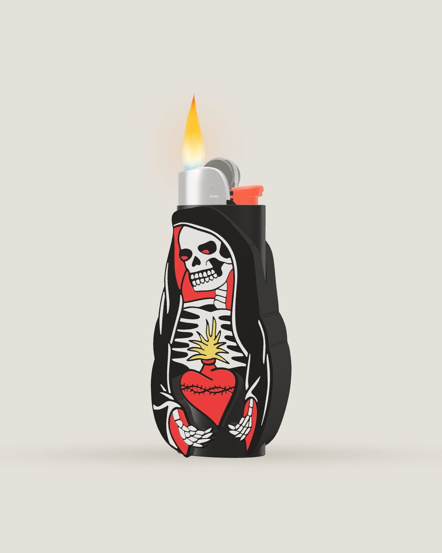 Lady Death lighter case