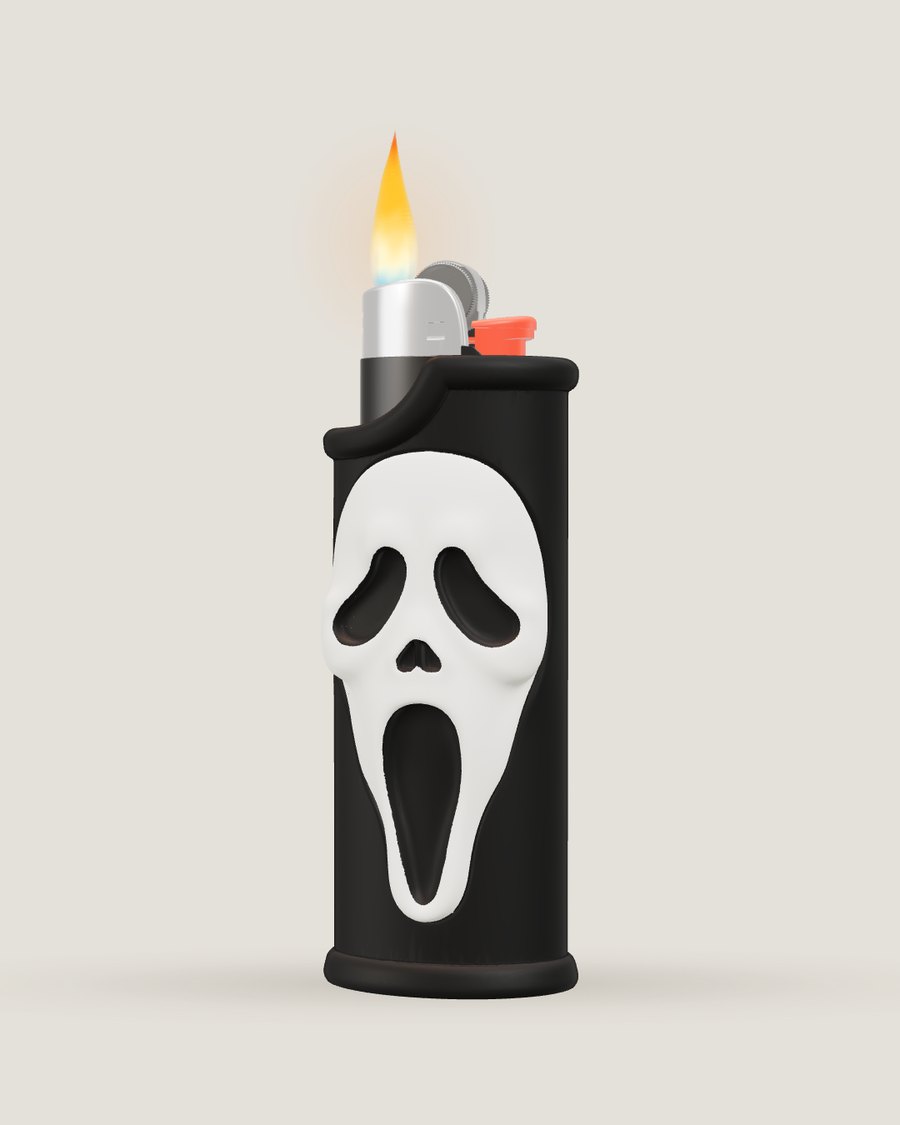 Scream lighter case